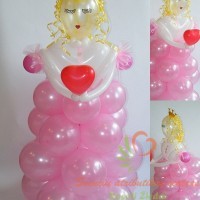 balionų figūra princecė