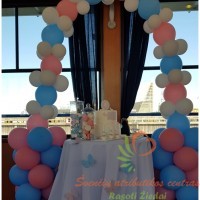 balionų arka, balionų pynė, balionų dekoracija, dekoravimas balionais, balionų girlianda, helio balionai, balionų puokštė
