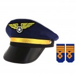 Piloto-lakūno kepurė ir antpečiai