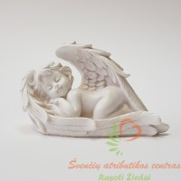 Miegantis angelas ant sparnų