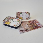 Skardinė dėžutė pinigams - Švęsk