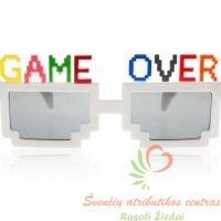 Gimtadienio akiniai GAME OVER